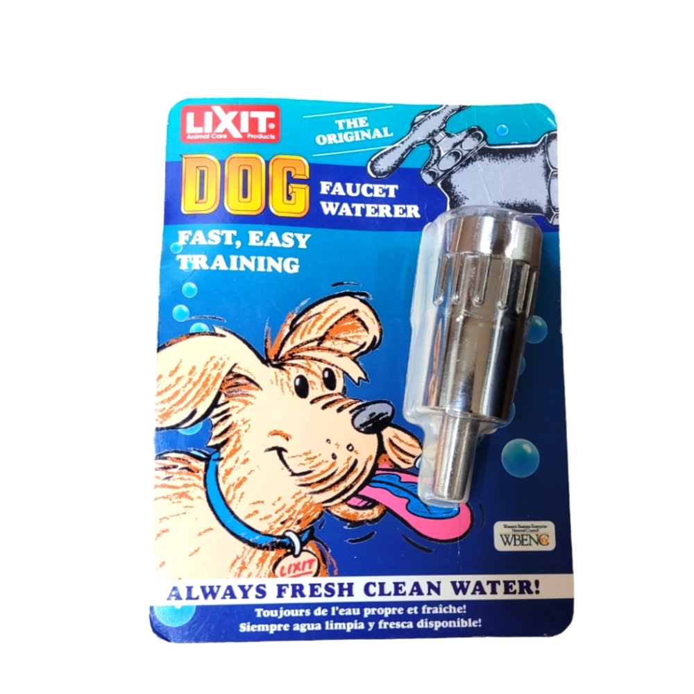Lixit Animal Care Dog Outdoor Faucet Waterer Fountain ~ Made in USA